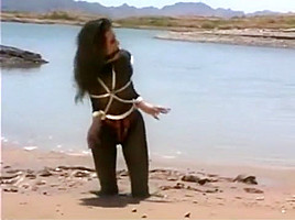 Bound in the beach