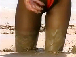 Bound in the beach