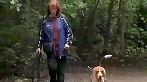 Brave, Walk the pet Girl in the woods