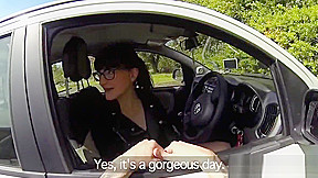 Brit spex amateur cocksucking cop outdoors