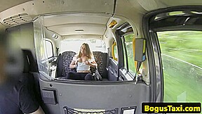 British amateur sucking cabbie before facial