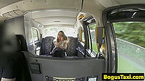 British amateur sucking cabbie before facial