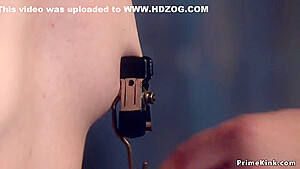 Brunette Slave Is Bound And Toyed