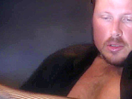 Brunette is about to have her first threesome in the limo, in the middle of the night