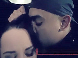 Brunette teen 18+ amateur first time Best pals Aidra Fox and Kharlie Stone