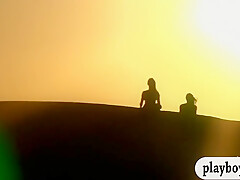 Busty Badass Babes Loves Sandboarding And Other Activit