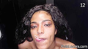Busty Glory Hole Slut Receives Facial And She Enjoys It
