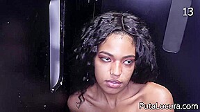 Busty Glory Hole Slut Receives Facial And She Enjoys It