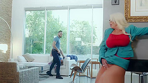Busty Stepmom 3some With Dauther And Boyfriend
