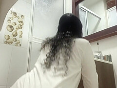 Camera Records My Stepsister While She Puts On Makeup