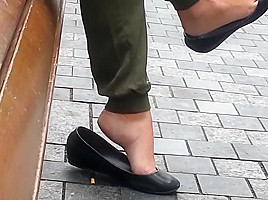 Candid dangle flats shoeplay - SEXY