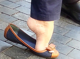 Candid dangle flats shoeplay - SEXY
