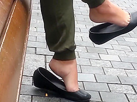 Candid dangle flats shoeplay - SEXY