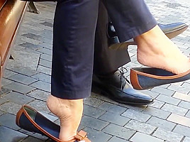 Candid dangle flats shoeplay - SEXY