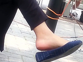 Candid dangle flats shoeplay - SEXY