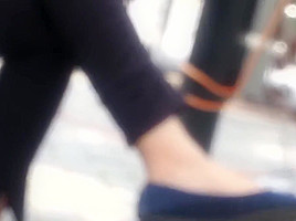 Candid dangle flats shoeplay - SEXY
