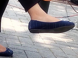 Candid dangle flats shoeplay - SEXY