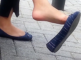 Candid dangle flats shoeplay - SEXY
