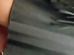 Candid nice feet in sandals