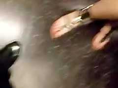 Candid nice feet in sandals
