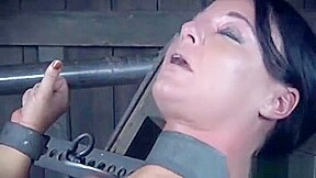 Captured Slave Analy Punished With Machine