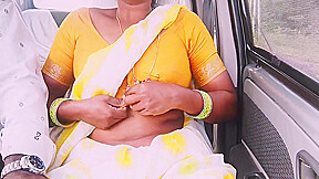 Car Sex, Indian Saree Maid Long Drive For Sex With House Owner, Telugu Dirty Talks 3