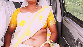 Car Sex, Indian Saree Maid Long Drive For Sex With House Owner, Telugu Dirty Talks 3