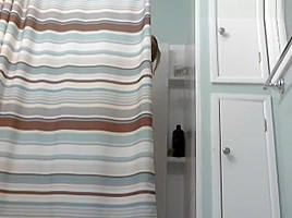 Cassideestarr at home the teacher under the shower