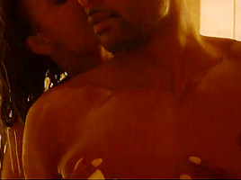 Celebrity Nympho Sharon Leal Sex Scenes in Addicted (2014)