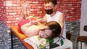 China bondage hogtied