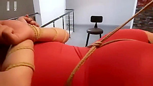 China bondage hogtied