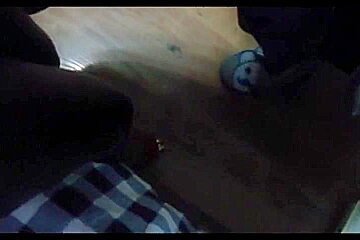 Chinese stocking footjob