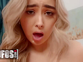 Chloe Bang And Alex Legend In Caught Looking At Her Big Boob