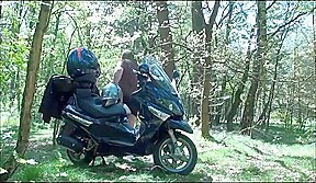 Chub Step daddy wank in wald