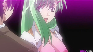 Chubby nerd fucks all the hottest babes in is class - Hentai Ahegao