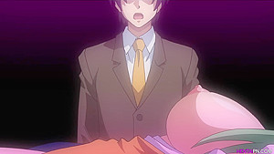 Chubby nerd fucks all the hottest babes in is class - Hentai Ahegao