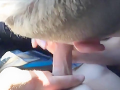 Chupando uma Rola Grande e Grossa no Carro - visinho hetero Dotado 22 cm