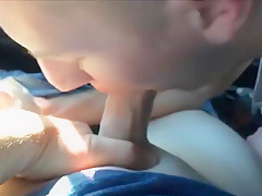 Chupando uma Rola Grande e Grossa no Carro - visinho hetero Dotado 22 cm