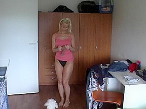 Cindy Dollar in young blonde gets fucked hard in an amatuer porn