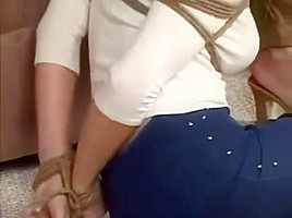 Cindy shubert barefoot and gagged