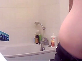 Clariss change her pad befor fucking