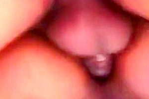 Cock penetrates tranny outdoors