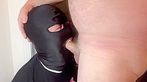 Cocksucking Whore Earning A Sloppy Reward