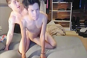 College Frat Guy First Time Bareback