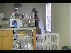 Cooking in Satin Panties