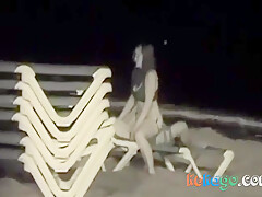 Couple In Public 1 - Finger To