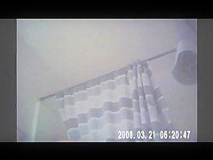 Cousin caught in shower