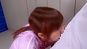 Crazy Japanese model An Mashiro in Exotic Changing Room, Red Head JAV movie