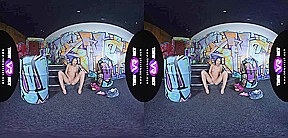 Crazy Masturbation In Club