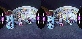 Crazy Masturbation In Club